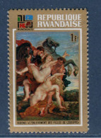 Rwanda, **, Yv 530, Mi 569A, SG 538, 'Enlèvement Des Filles De Leucippa' De Rubens, - Rubens