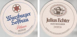 5000570 Bierdeckel Rund - Würzburger - Echter Weissbier Premium - Beer Mats