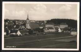 AK Löffingen, Ortsansicht Mit Der Kirche  - Autres & Non Classés