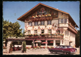 AK Kochel Am See, Alpengasthof Und Hotel Schmied Von Kochel  - Autres & Non Classés