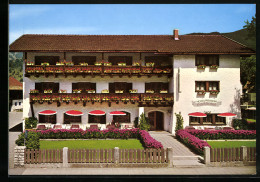 AK Oberammergau, Hotel-Pension Und Café Schilcherhof  - Oberammergau