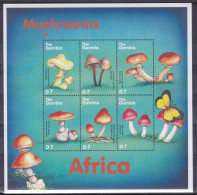 Gambia - 2000 - Mushrooms Africa - Yv 3099/04 - Champignons