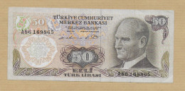 50 TURK LIRASI 1970 SUP - Türkei