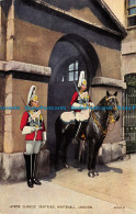 R167982 Horse Guards Sentries. Whitehall. London. Valentines. Valseque - Autres & Non Classés