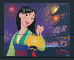Gambia - 1998 - Disney: Mulan - Yv Bf 376 - Disney