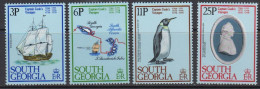 South Georgia 1979 Capt. James Cook's Voyages 4v  ** Mnh (60076) - South Georgia