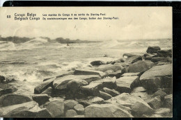 Carte Avec Vue N° 43 - 68 - Les Rapides Du Congo à Sa Sortie Du Stanley-Pool - Obl. MATADI 1920 - Entiers Postaux