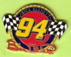 Pin's Bill Elliott Pilote De Course NASCAR Voiture 94 Mac Do McDonald's - 1A22 - Autres & Non Classés