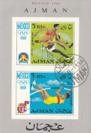AJMAN Block 32,used - Sommer 1968: Mexico