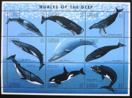 Gambia - 1995 - Whales - Yv 1943/51 - Walvissen