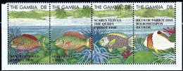 Gambia - 1995 - Fish - Yv 1836/39 - Pesci