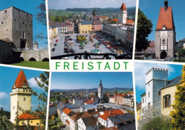 1 AK Österreich / Oberösterreich * Ansichten Der Romantischen Stadt Freistadt Im Mühlviertel * - Freistadt