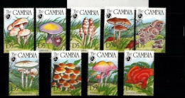 Gambia - 1994 - Mushrooms - Yv 1714/22 (from Sheet) - Mushrooms