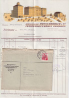 Motiv Brief  "Zweibruggen Mühle, Hungerbühler, St.Gallen Bruggen"  (mit Inhalt)       1942 - Covers & Documents