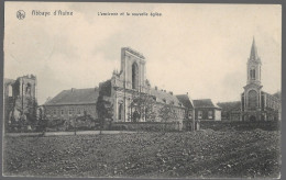 CPA CARTE POSTALE BELGIQUE ABBAYE D' AULNE L' ANCIENNE ET LA NOUVELLE EGLISE 1913 - Other & Unclassified