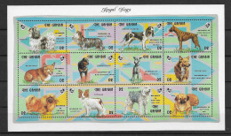 Gambia - 1993 - Dogs - Yv 1441/52 - Hunde