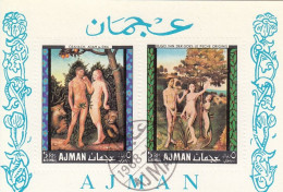 AJMAN Block 41,used - Autres & Non Classés