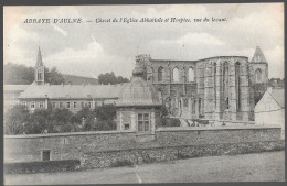 CPA CARTE POSTALE BELGIQUE ABBAYE D' AULNE CHEVET DE L' EGLISE ABBATIALE ET HOSPICE 1906 - Other & Unclassified