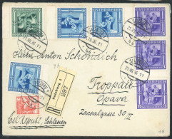 AUSTRIA 1936. Nice Registered Cover - Storia Postale