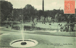 59 - Le Cateau - Jardin Public - Vue Du Parc - Oblitération Ronde De 1932 - CPA - Voir Scans Recto-Verso - Le Cateau