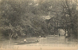 69 - Lyon - Parc De La Têle D'Or - Un Bras Du Lac Vers Le Pont De Bois - Animée - Canotage - Oblitération Ronde De 1916  - Sonstige & Ohne Zuordnung