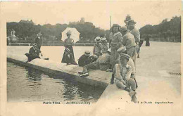 75 - Paris - Paris Vécu - Au Luxembourg - Animée - CPA - Oblitération Ronde De 1905 - Voir Scans Recto-Verso - Other & Unclassified