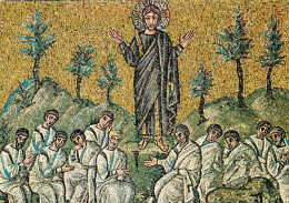 Art - Mosaique Religieuse - Ravenna - Basilica Di S Apollinare Nuovo - Gesù Sul Monte Degli Ulivi - Jésus Dans Le Jardin - Tableaux, Vitraux Et Statues