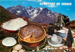 Recettes De Cuisine - Gateau De Savoie - Carte Neuve - Gastronomie - CPM - Voir Scans Recto-Verso - Recipes (cooking)
