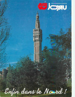 Publicite - Le Beffroi De Lille - Transports Rapides Joyau - Septembre 1986 - Ouverture De La 39e Agence Joyau - Carte N - Pubblicitari