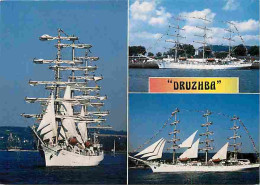 Bateaux - Voiliers - Voiliers Du Monde - Druzhba - Multivues - CPM - Voir Scans Recto-Verso - Sailing Vessels