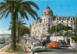 Automobiles - Nice - Hotel Negresco Et Promenade Des Anglais - CPM - Voir Scans Recto-Verso - Toerisme