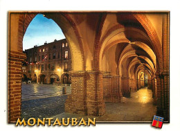 82 - Montauban - Les Arcades De La Place Nationale - Blasons - Carte Neuve - CPM - Voir Scans Recto-Verso - Montauban