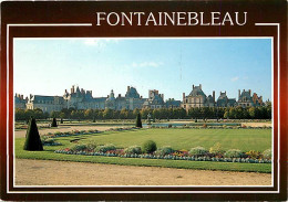 77 - Fontainebleau - Palais De Fontainebleau - Le Château Et Ses Jardins - Flamme Postale De Fontainebleau - CPM - Voir  - Fontainebleau