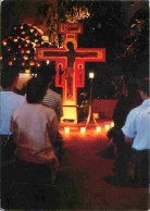 71 - Taizé - Icône De La Croix - Art Religieux - Flamme Postale - CPM - Voir Scans Recto-Verso - Autres & Non Classés