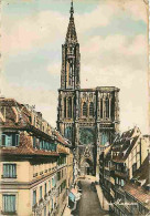 67 - Strasbourg - La Cathédrale Et La Rue Mercière - CPM - Voir Scans Recto-Verso - Straatsburg