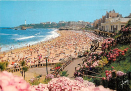 64 - Biarritz - La Plage - Flamme Postale De Biarritz - CPM - Voir Scans Recto-Verso - Biarritz