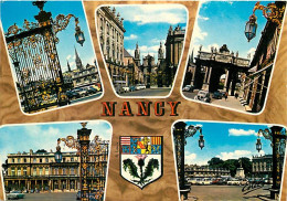 54 - Nancy - Multivues - Blasons - Automobiles - Carte Neuve - CPM - Voir Scans Recto-Verso - Nancy