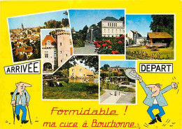 52 - Bourbonne Les Bains - Multivues - Flamme Postale - CPM - Voir Scans Recto-Verso - Bourbonne Les Bains