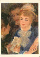 Art - Peinture - Pierre-Auguste Renoir - La Lecture Du Role - Carte De La Loterie Nationale - CPM - Voir Scans Recto-Ver - Paintings