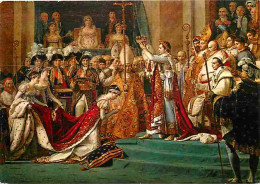 Art - Peinture - Jacques-Louis David - Le Sacre De Napoléon 1er Par Le Pape Pie VII - Histoire - Carte Neuve - CPM - Voi - Paintings