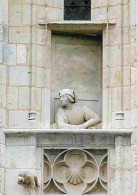 18 - Bourges - Le Palais Jacques Coeur - Pavillon Sur Rue, Jacques Coeur Dans Une Fausse Fenêtre - Art Sculpture - Carte - Bourges