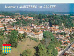 16 - Aubeterre Sur Dronne - Vue Générale Aérienne - Blasons - Carte Neuve - CPM - Voir Scans Recto-Verso - Other & Unclassified