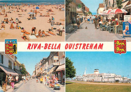 14 - Ouistreham - Riva Bella - Multivues - Scènes De Plage - Rue Piétonne - Blasons - Car-ferry - Bateaux - CPM - Voir S - Ouistreham