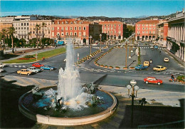 06 - Nice - La Place Masséna - Jets D'eau - Automobiles - CPM - Carte Neuve - Voir Scans Recto-Verso - Markten, Pleinen