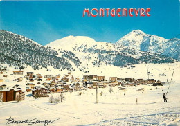 05 - Montgenèvre - Vue Générale - Le Chaberton - Hiver - Neige - CPM - Voir Scans Recto-Verso - Andere & Zonder Classificatie