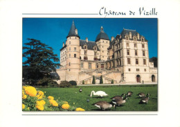 38 - Vizille - Le Château - Canards - Fleurs - CPM - Carte Neuve - Voir Scans Recto-Verso - Vizille