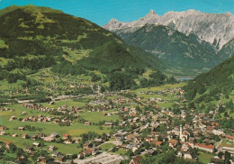 1 AK Österreich / Vorarlberg * Schruns-Tschagguns Im Montafon Mit Golm, Vandanser Steinwand Und Zimba - Luftbildaufnahme - Schruns