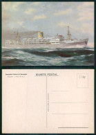 BARCOS SHIP BATEAU PAQUEBOT STEAMER [ BARCOS # 05178 ] - PORTUGAL COMPANHIA COLONIAL NAVEGAÇÃO PAQUETE PATRIA 8-969 - Passagiersschepen