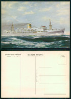 BARCOS SHIP BATEAU PAQUEBOT STEAMER [ BARCOS # 05181 ] - PORTUGAL COMPANHIA COLONIAL NAVEGAÇÃO PAQUETE PATRIA 12-1970 - Dampfer
