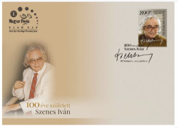 HUNGARY - 2024. FDC - Birth Centenary Of Ivan Szenes / Song Writer, Writer MNH!! - FDC